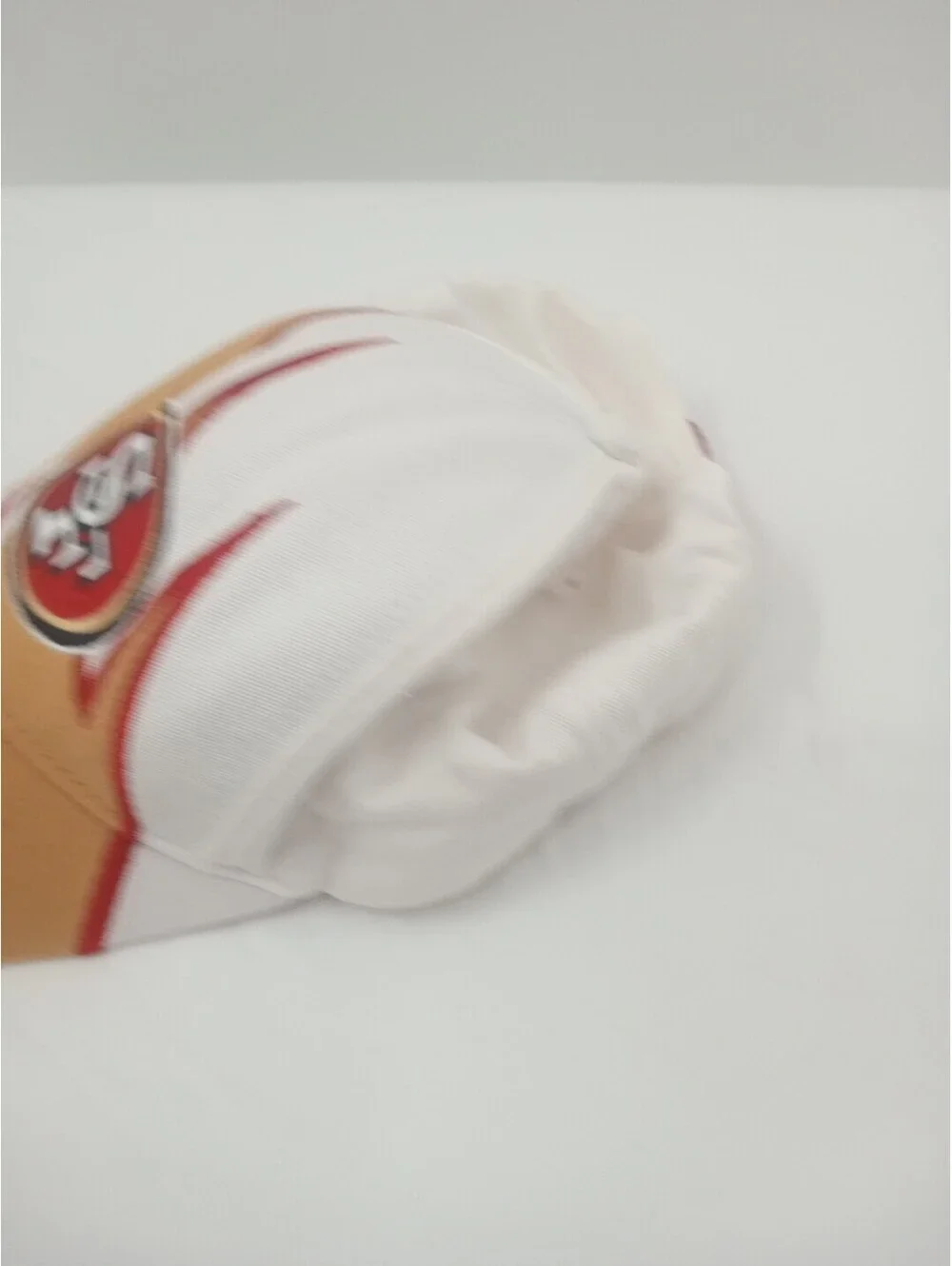 Vintage NFL San Francisco 49ers “Sharktooth” Adjustable White Hat Cap Strap Back